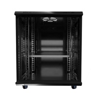 Armoire réseau SYNSTRO, rack de serveur 6U 9U 12U 15U, montage mural, 19 pouces, centre de données métallique avec porte en verre, en stock
