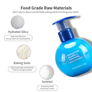 Haute qualité presse pompe plante Essence Anti cavité <span class=keywords><strong>pas</strong></span> <span class=keywords><strong>cher</strong></span> Nature <span class=keywords><strong>bicarbonate</strong></span> <span class=keywords><strong>de</strong></span> <span class=keywords><strong>soude</strong></span> antibactérien blanchissant fluorure dentifrice - Product Image 5