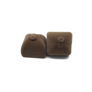 De alto grado <span class=keywords><strong>Oriental</strong></span> joyería Unisex flocado anillo cajas - Product Image 3