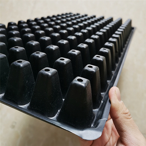 Bandeja de Plástico para Semillas con Múltiples Celdas, 72, 98, 150, 200, 288 Orificios, Bandeja de Vivero para Plántulas Agrícolas - Product Image 1
