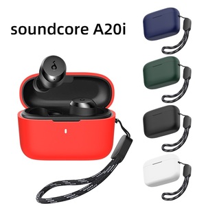 Giá nhà máy Trung Quốc Bảo vệ Chống Sốc Silicone trường hợp đối với ANKER SoundCore a20i p20i r50i A3 P3 R100 không gian A40 với Hooks - Product Image 2