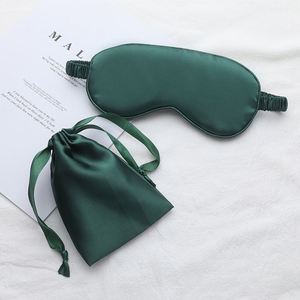 Silk Sleep <b>Eye</b> <b>Mask</b> Pressure-Free Blindfold with Elastic Strap Soft Satin <b>Eye</b> Cover <b>Eye</b> Shade for Night Sleeping Travel Nap - Product Image 2
