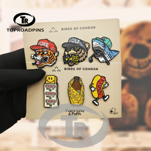 Impression UV personnalisée Cadeaux créatifs drôles Nouveau type de broche d'email dure - Product Image 5