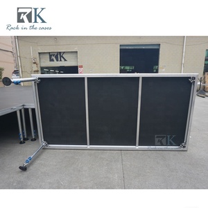 Aluminum Alloy Stage Legs Detachable Platform with Guardrails Four Legs Stage - Product Image 5