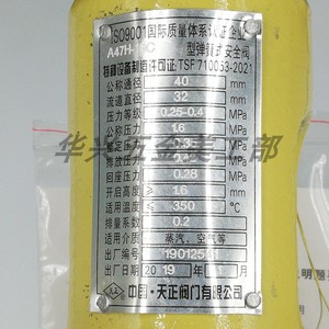 Válvula de seguridad Tianzheng A41 42 47 48, válvula de alivio de presión de vapor de acero fundido con brida - Product Image 2