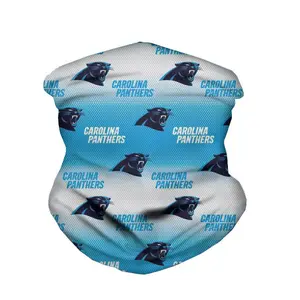 Индивидуальная маска Carolina Panthers на голову, многофункциональная повязка на голову, Солнцезащитная маска для верховой езды для мужчин и женщин