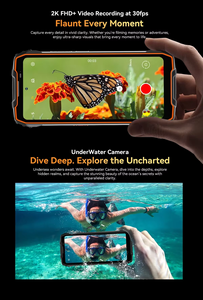 โทรศัพท์ที่แข็งแรงทนทาน5g Ai สมาร์ทโฟน6.78นิ้ว HD + <span class=keywords><strong>blackview</strong></span> BL7000 Android 15 OCTA Core CPU 24(8 + 16)GB + 256GB LTE - Product Image 6