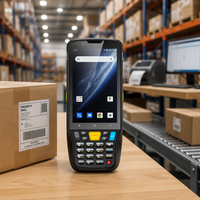 Terminal portable robuste Chainway MC62 PDA industriel Android 13 GMS avec scanner 2D, 4G LTE, NFC, IP67, batterie 5000 mAh et clavier numérique