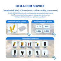 OEM/ODM Литий-полимерный аккумулятор 22000 мАч 22 Ач 24S 88.8В 10C 350 Втч/кг для дронов/БПЛА, высокая энергоемкость, минимальный вес, XT90S UN38.3 DG