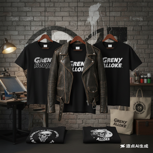 T-shirt nera personalizzata con stampa grafica |   Supporto OEM/ODM - Product Image 5