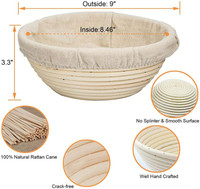 Toile Paniers À Pain Promotion Cage Profing Panier Épreuvage Bakst Danois Pâtisserie Cutter Pâte Pétrissage Cuillère Boîtes Miettes Grattoir