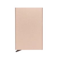 Dompet Pintar Versi Baru Anti RFID Minimalis, Penahan Kartu RFID, Tempat Kartu Aluminium