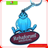 Porte-clés personnalisé en PVC souple Porte-clés/Porte-clés en caoutchouc souple/Porte-clés en silicone pour cadeaux de promotion