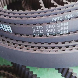 <span class=keywords><strong>Gates</strong></span> V kemerler siyah kauçuk HTD8M senkron kemer kapıları dişli kemer üreticileri - Product Image 3