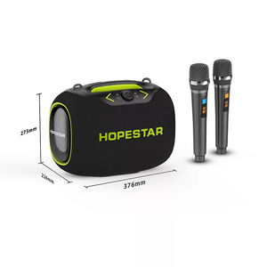 ลำโพง Hopestar <span class=keywords><strong>PartyBox</strong></span> 600 กำลังขับสูงสุด 600 วัตต์ แบตเตอรี่ 30000mAh ไมโครโฟนไร้สายคู่ TWS กันน้ำระดับ IPX6 ลำโพงปาร์ตี้ RGB - Product Image 5