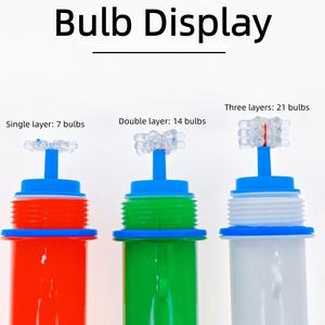 Lampe <span class=keywords><strong>de</strong></span> signalisation LED à contrôle <span class=keywords><strong>intelligent</strong></span>, stroboscopique, à <span class=keywords><strong>filet</strong></span>, monocouleur, bicolore, tricolore, pour la pêche d'aventure - Product Image 2