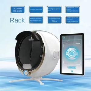 Analyseur de peau <span class=keywords><strong>3D</strong></span> AI, imagerie multispectrale, machine d'analyse de la peau pour les rides, les pores, la pigmentation, scanner de peau professionnel - Product Image 3
