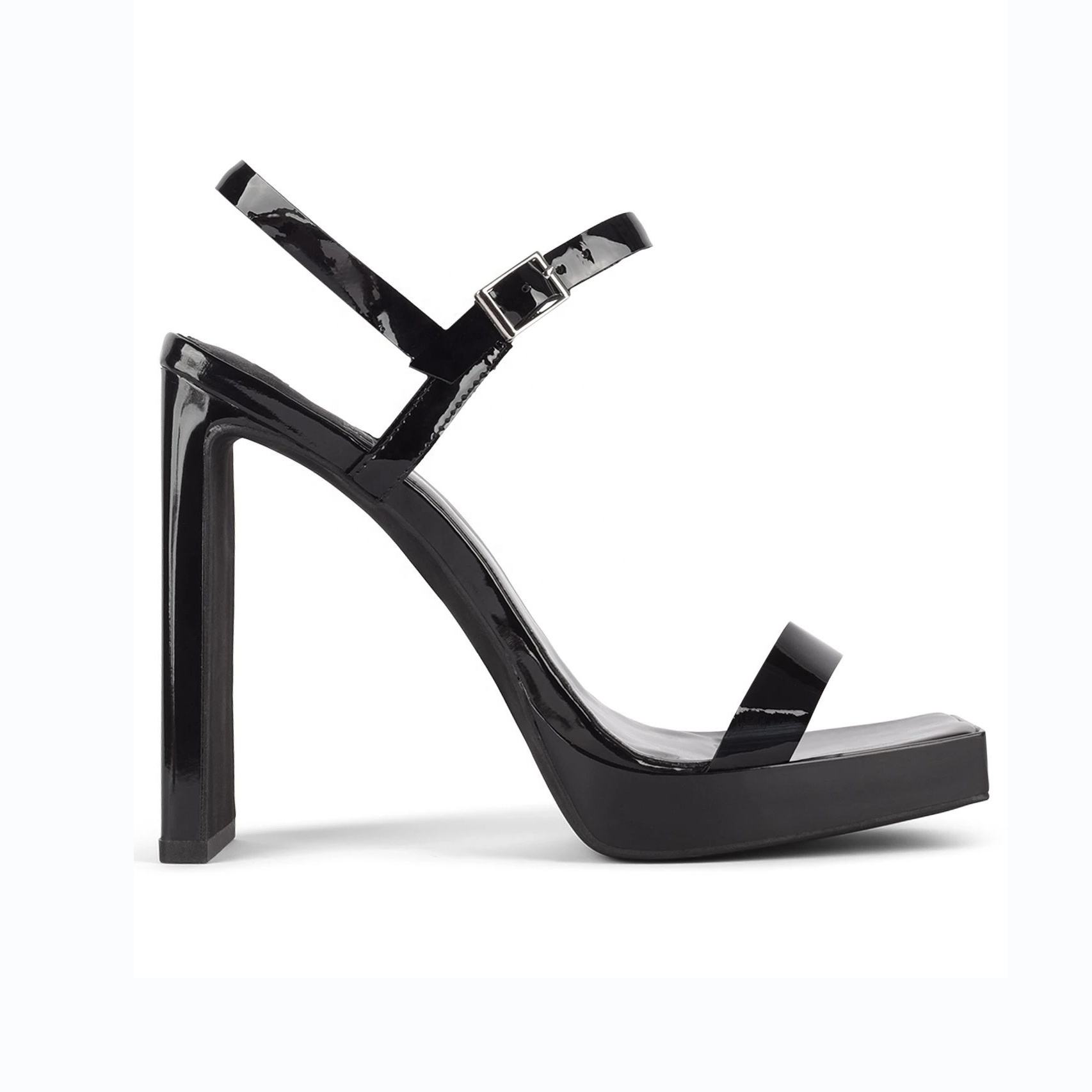 Shop Our Designer Sandals Luxurious Black Platform Heels