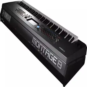 最高品質の割引された本物の新しいヤマハスモンタージュ888キーシンセサイザーキーボードピアノ、パワードスタンドペダルフルセット