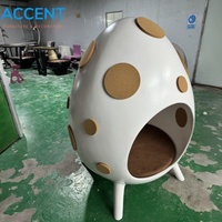 Sillón Tipo Cápsula con Forma de Huevo, Diseño Creativo y Nórdico, para Niños, Ideal para Sala de Juegos, Cafetería o Guardería