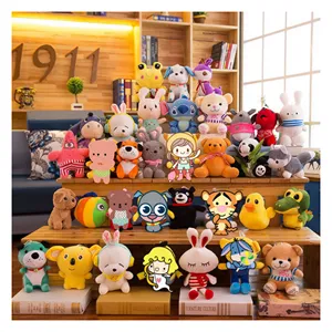 Wholesale Custom small Plush Toy doll Cute claw machine Mini soft toy Manufacturer supply Stuffed & Plush Toy Animal