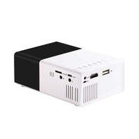Mini projecteur LED YG300, portable, HD, home cinéma, 1000 lumens, système d'exploitation Android 11