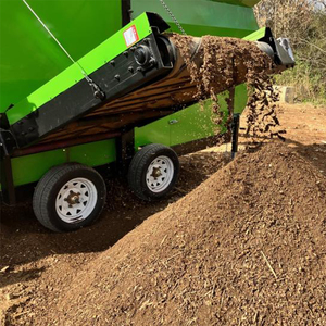 Machine de criblage mobile à tambour rotatif haute efficacité et personnalisable pour le criblage du sable, du substrat et du compost - Product Image 5