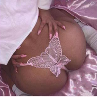 Culotte érotique en dentelle pour femmes, Sexy, sans entrejambe, transparente, Micro, modèles de Lingerie, tanga, sous-vêtements, vente en gros