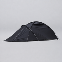 Tente de camping légère 2 places pour la randonnée, le trekking, profil bas, coupe-vent, type dôme tunnel, fabrication OEM personnalisée