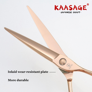 <span class=keywords><strong>Forbici</strong></span> <span class=keywords><strong>Professionali</strong></span> CNC Premium MIZUTANI Oro Rosa da Parrucchiere e <span class=keywords><strong>Barbiere</strong></span> in Acciaio Giapponese Vg10 per Taglio Capelli di Qualità Superiore - Product Image 5
