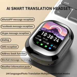 Audífonos Traductores con IA de Última Generación con 144 <span class=keywords><strong>Idiomas</strong></span>, Traducción de Voz Instantánea, Pantalla Táctil para Android, para Viajes de Negocios - Product Image 4