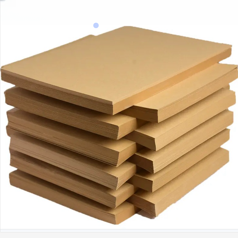 Premium Brown Kraft Liner Synthetic Paper Board Custom Factory Wrap for Clothing Packaging Premium Kraft Cardboard