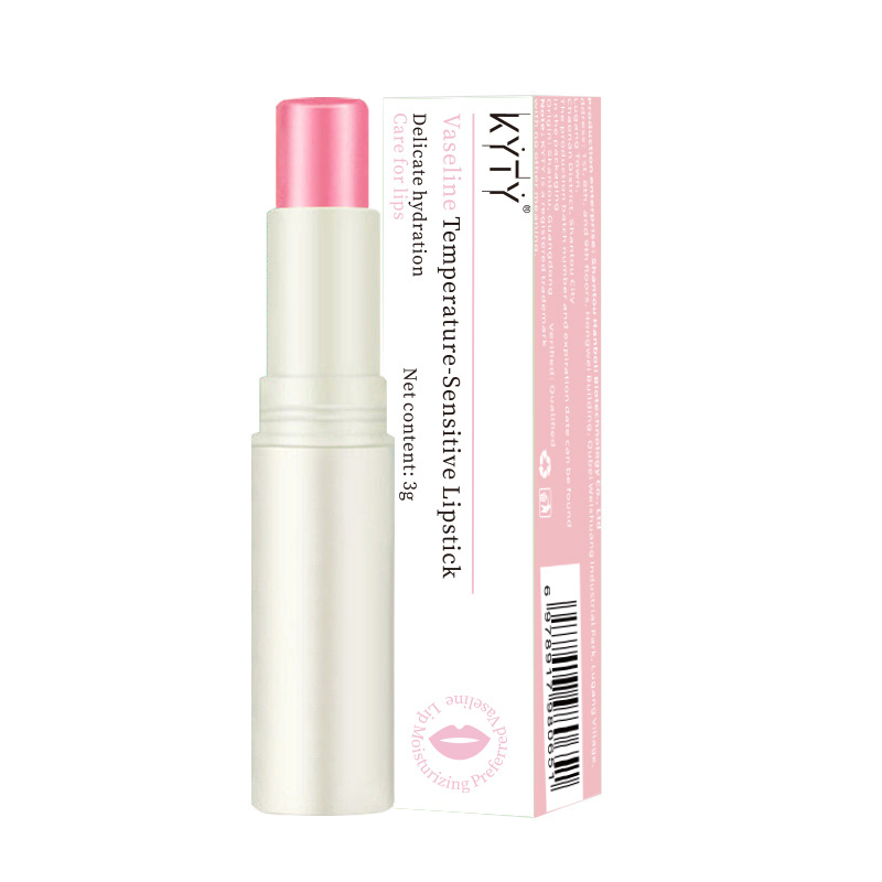 color-changing lip balm-pink-English