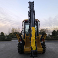 2.5 ton Backhoe China loader XC870K traktor Mini dengan Front end Loader dan Backhoe diskon besar di Asia