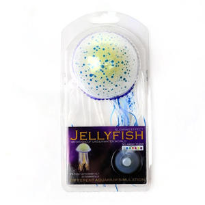 Paquete de Decoración de Paisaje de Acuario con Medusas Simuladas, Plantas Acuáticas de Coral, Medusas de Silicona Fluorescentes Flotantes - Product Image 5