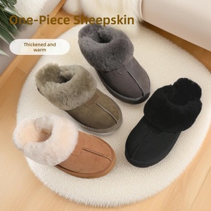 Stivali da Neve da Donna in Pelle di Pecora con Motivo a Stelle, Suola Spessa, Tacco Alto, Foderati in Pile, Caldi, Inverno 2026 - Product Image 2