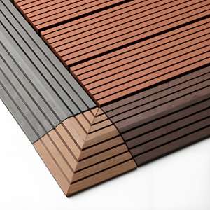 Borde de suelo de color rojo madera de 30*7.5*2.3cm para suelos elevados - Product Image 6