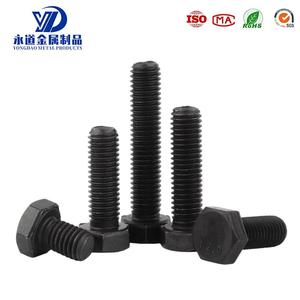 Black Oxide Din933 Hex Head <strong>Bolts</strong> M16x50 Grade <strong>8.8</strong> 10.9 12.9 M5x50 M6 M8 M10 M12x1.5 M14 M22 M36 1/2 X 28 Inch 5/8 90mm - Product Image 3