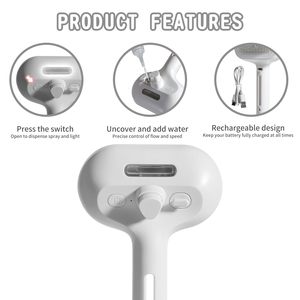 Luxury Foldable 3-in-1 Spray Grooming <b>Brush</b> with ABS Material Charge Eco-Friendly for <b>Pet</b> Hair Removal and Shedding - Product Image 5