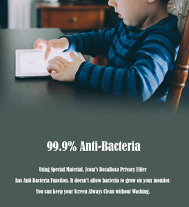 Filtro de Privacidad de Alta Gama BOZABOZA, PET con Reducción de Luz Azul PB27"W-B, Bloqueador Antideslumbrante para Pantallas de 27 Pulgadas, para PC/Portátil de Oficina - Product Image 6