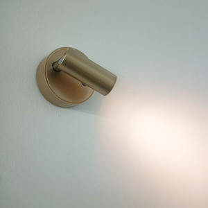 Lampu Dinding LED, gaya Modern LED USB dapat diisi ulang PIR lampu suasana Sensor gerak dengan 3 warna kamar tidur ruang tamu warna bayangan putih - Product Image 1