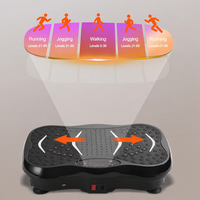 Plateforme vibrante d'exercice, machine de fitness à vibrations pour tout le corps, pour l'entraînement à domicile