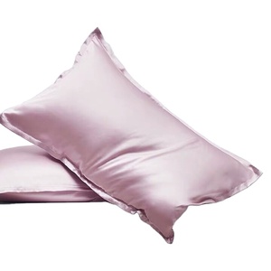 Nouveau 25mm de la plus haute qualité en soie de mûrier pure taie d'oreiller de luxe non toxique écologique personnalisable avec logo brodé - Product Image 1