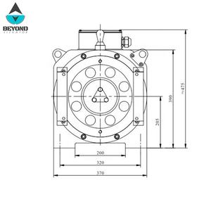 Machine de traction d'ascenseur sans engrenage PM Torindrive/ER2D/800KG/1000KG/moteur d'ascenseur sans salle de machine - Product Image 3