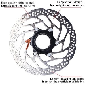 <span class=keywords><strong>Shimano</strong></span>-Rotor <span class=keywords><strong>de</strong></span> <span class=keywords><strong>disco</strong></span> <span class=keywords><strong>de</strong></span> <span class=keywords><strong>freno</strong></span> <span class=keywords><strong>Deore</strong></span> SM RT30, bloqueo central, Rotor <span class=keywords><strong>de</strong></span> <span class=keywords><strong>freno</strong></span> hidráulico para bicicleta RT30 <span class=keywords><strong>de</strong></span> 160/180mm, <span class=keywords><strong>disco</strong></span> <span class=keywords><strong>de</strong></span> <span class=keywords><strong>freno</strong></span> RT30, M615, M6100, M6000 - Product Image 4