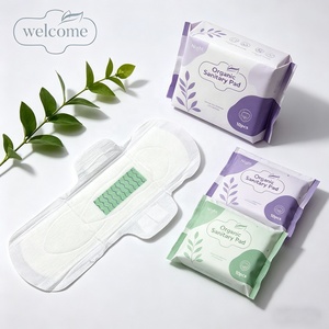 <span class=keywords><strong>Serviettes</strong></span> hygiéniques ultra-douces pour femmes, à fort débit, marque privée, les plus vendues sur Alibaba, en coton biologique et écologique - Product Image 5