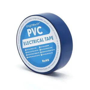 Nastro isolante in PVC, 0,13 mm x 17 mm x 15 m, blu, ideale per isolare, riparare e proteggere le connessioni elettriche. - Product Image 1