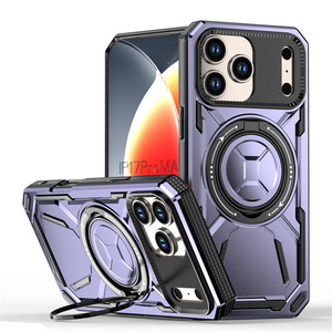 Funda Protectora Resistente con Anillo Giratorio y Soporte <span class=keywords><strong>para</strong></span> Samsung A37 A36 A17 A26, Funda <span class=keywords><strong>para</strong></span> Teléfono <span class=keywords><strong>para</strong></span> <span class=keywords><strong>Hombre</strong></span>, Venta al por Mayor de Lichicase - Product Image 3