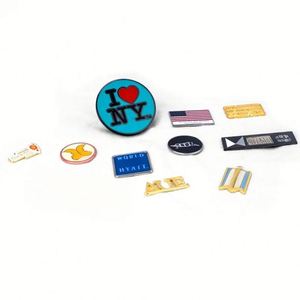 เข็มกลัดติดปกเสื้อแบบแข็งเข็มกลัดโลหะดีไซน์ส่วนตัวสำหรับเป็นของที่ระลึกและเป็นของขวัญ - Product Image 2