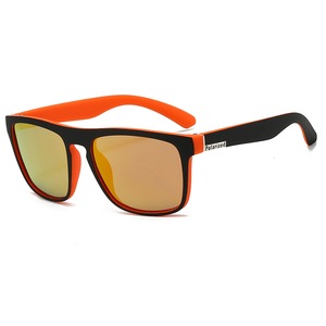 Square Frame Fashion Polarized Mirror UV400 <b>Sunglasses</b> Unisex Shades Model 9602 - Product Image 4